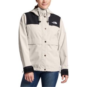 The North Face Women’s Eco Mountain Jacket S off white black hood